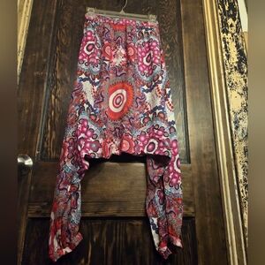 Desigual Multicolor Floral Patterned Fabric